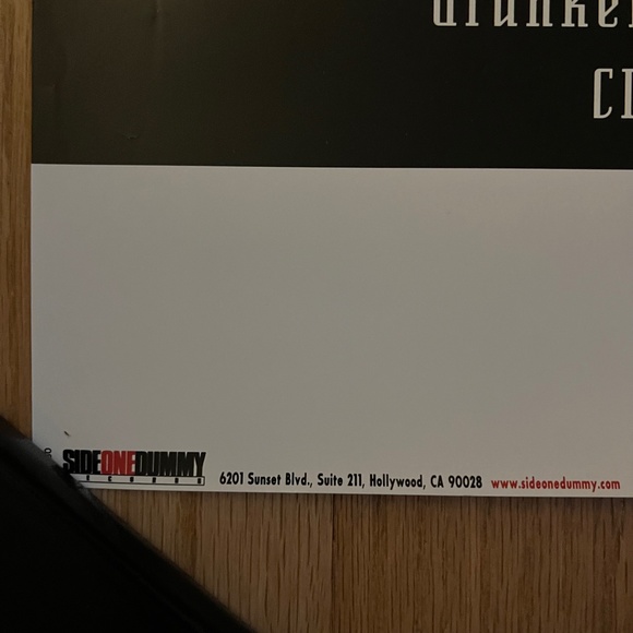 FLOGGING MOLLY 11x17 "Drunken Lullabies" 2002 Promo Poster Irish Punk Rock - Picture 3 of 4